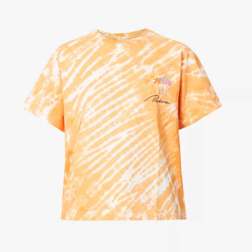 RE/DONE 90s Palm Tie-dye T-shirt